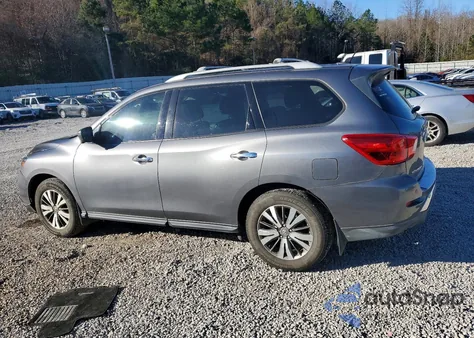 2018 Nissan Pathfinder S z USA, uszkodzony, nr VIN 5N1DR2MN6JC602499